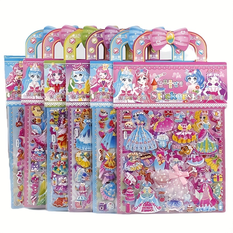 Dress putri, set stiker aktivi - Model Kit Eva ulasan dan harga